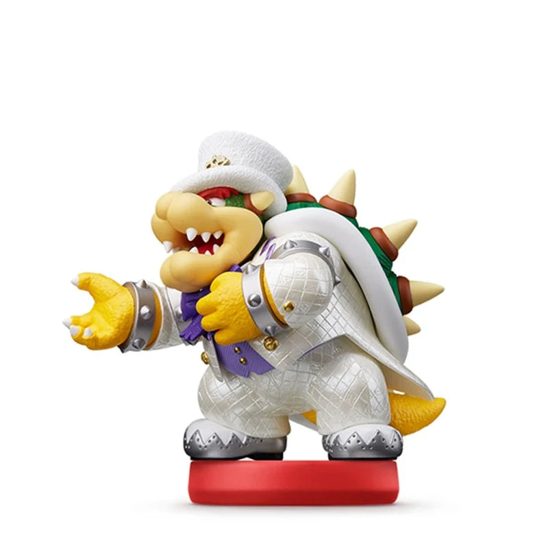 ARTSWIFT Super Mario Wedding Peach Amiibo Figurine for Nintendo Switch