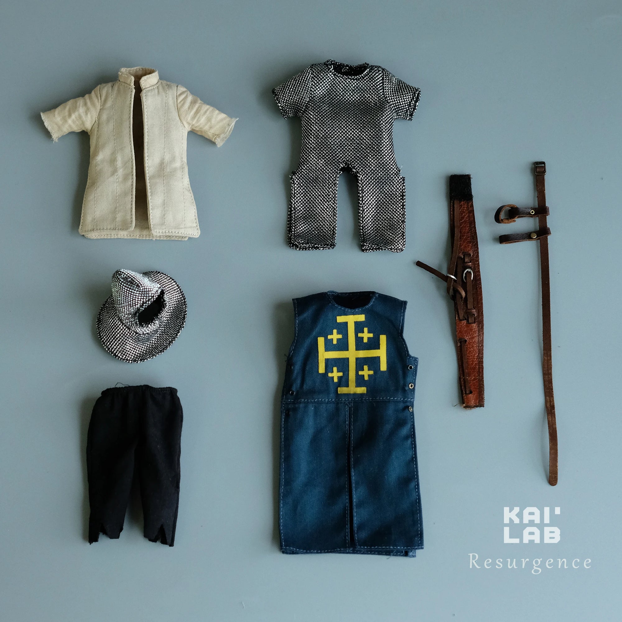 KAILAB 1/12 Knight Armor Accessories for 6" Action Figures