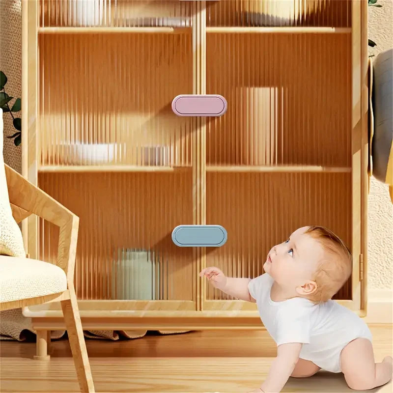 Invisible Magnetic Drawer Lock - 3-Piece Child Safety Set