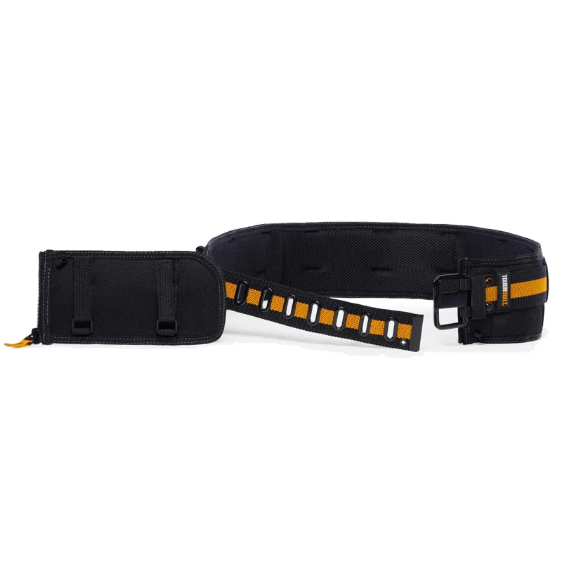TOUGHBUILT Pro Padded Belt with Steel Buckle for Ultimate Back Support