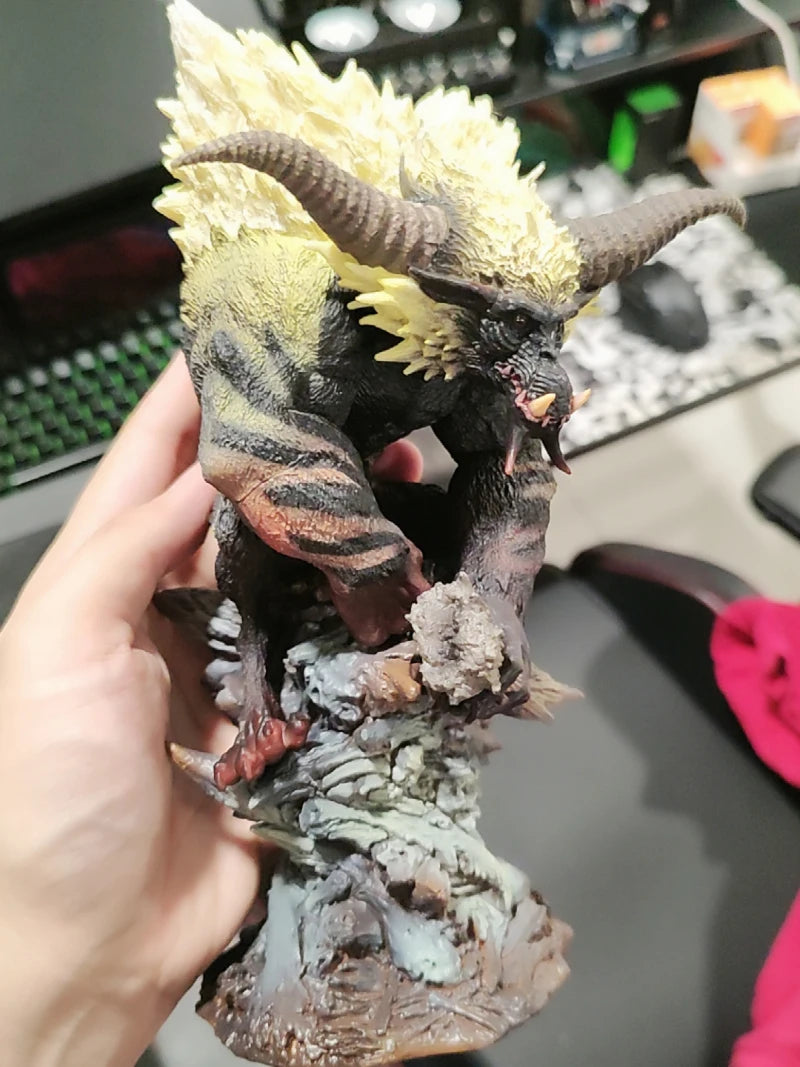 Furious Rajang Action Figure - Stunning Display Model by Bandai