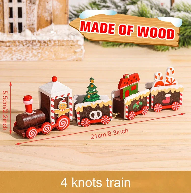 Festive Christmas Train Decoration - Joyful Home Ornament 2025