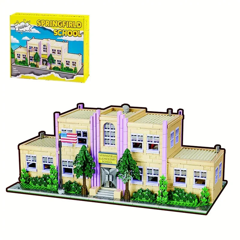 MOC Springfield School Building Blocks - Creative Fun & Learning