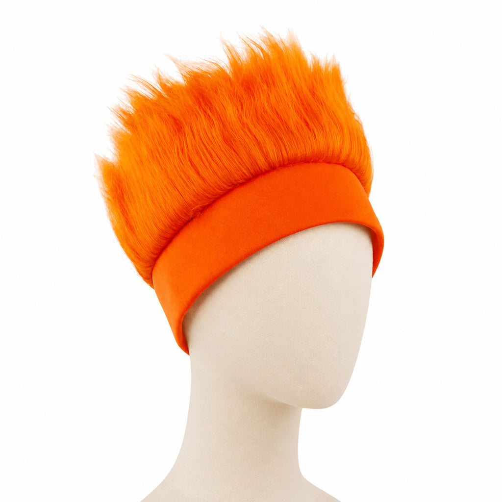 Ultimate World Cup Fan Wig - Vibrant National Flag Colors