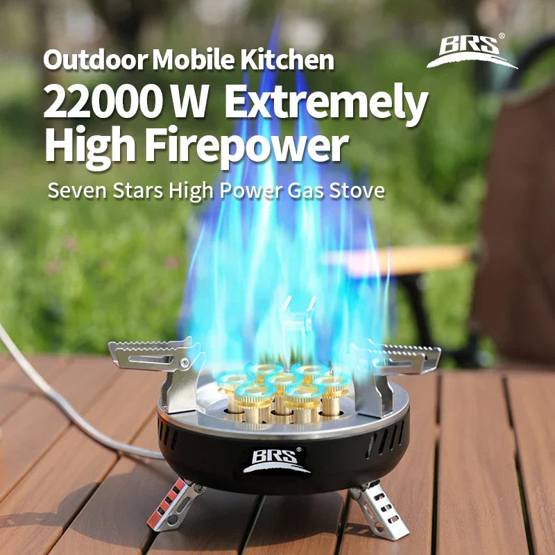 BRS Lightweight Folding Gas Stove – Durable & Efficient Outdoor Cooking