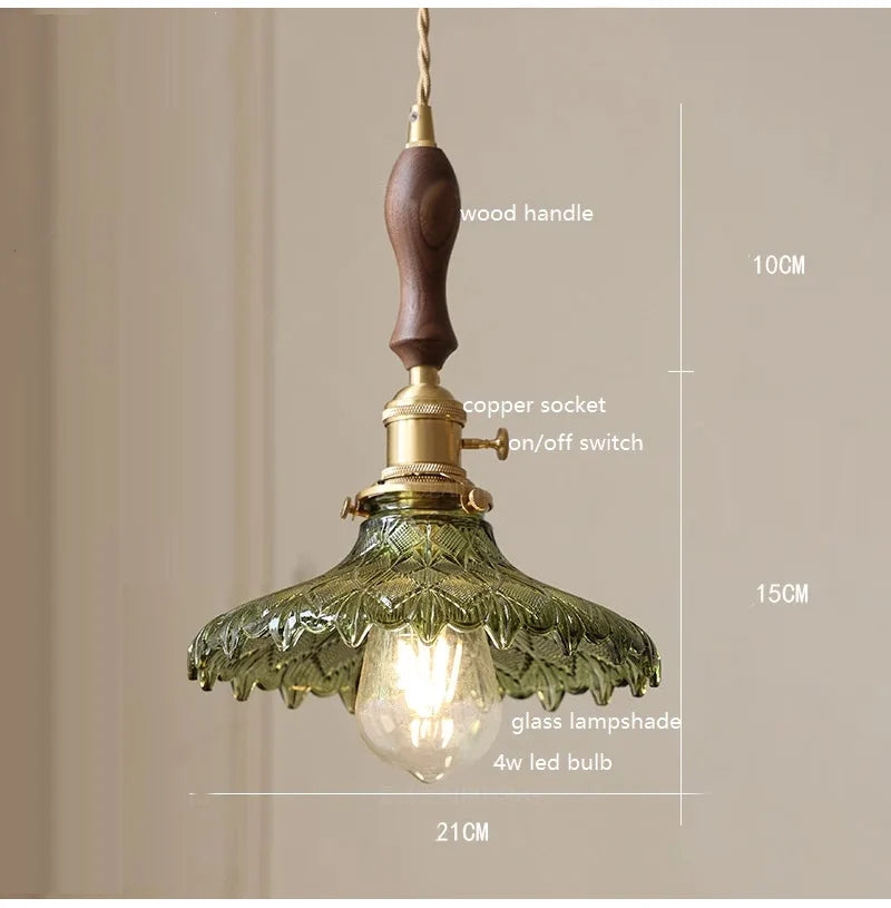 Stylish Glass Pendant Light for Dining Room & Restaurant Décor