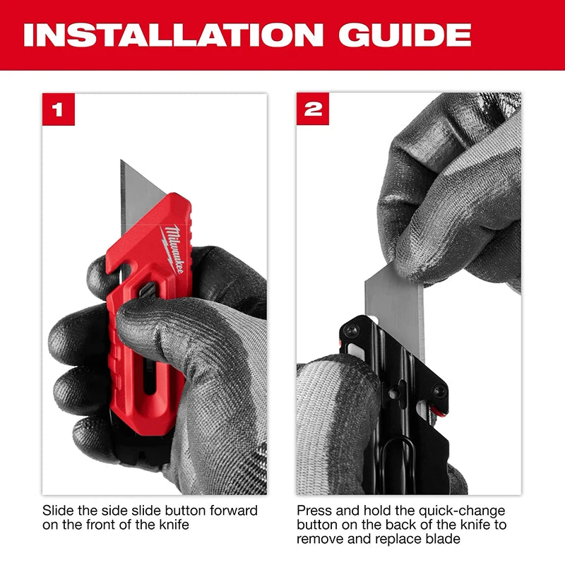 Milwaukee Multi-Function Compact Utility Knife - Versatile & Durable