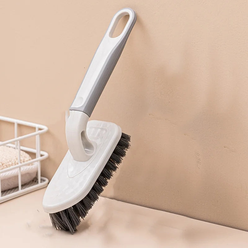 Long-Handled Cleaning Brush for Bathroom & Tile Gaps - Efficient & Durable