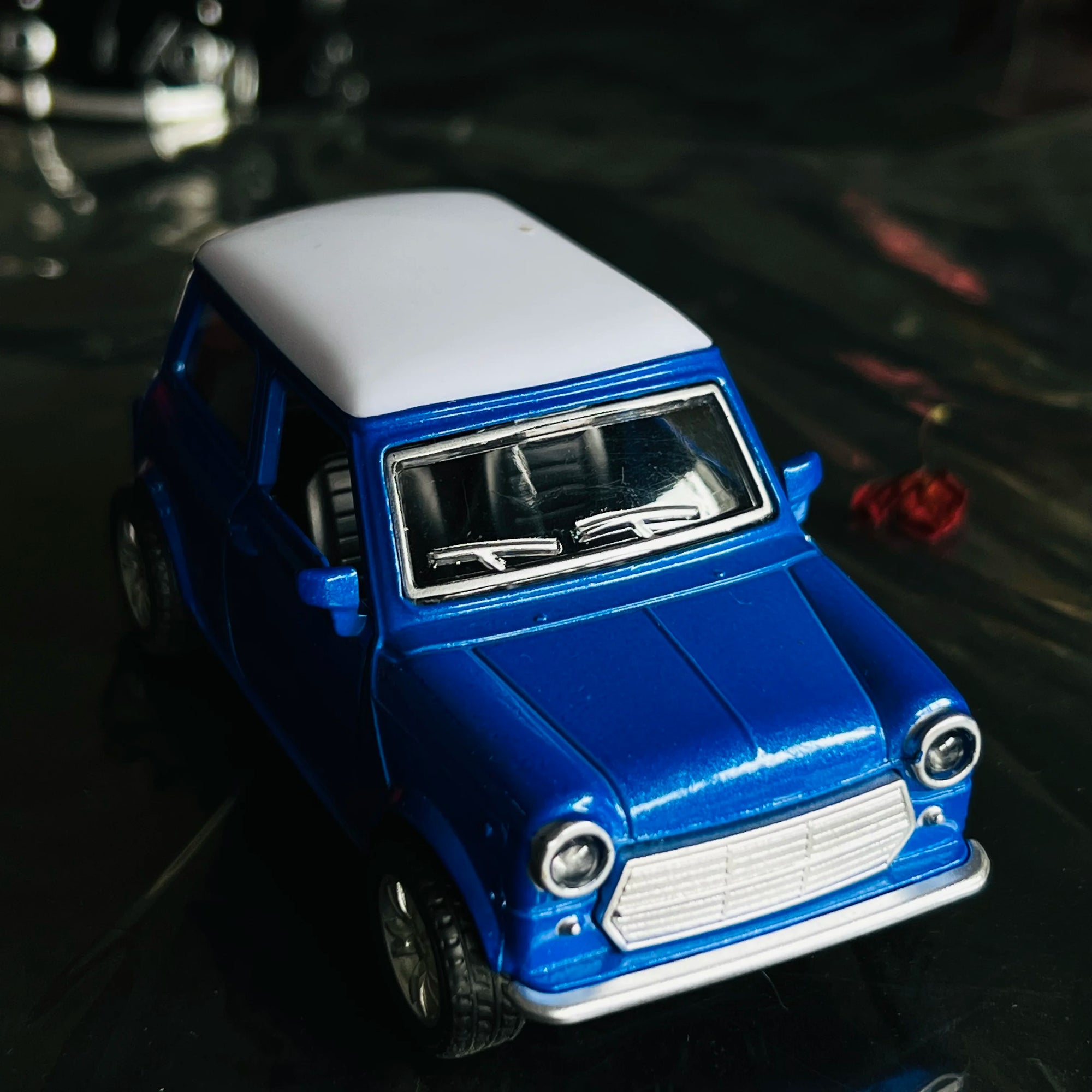 Classic Metal Sports Car Model - Retro Toy for Kids & Collectors