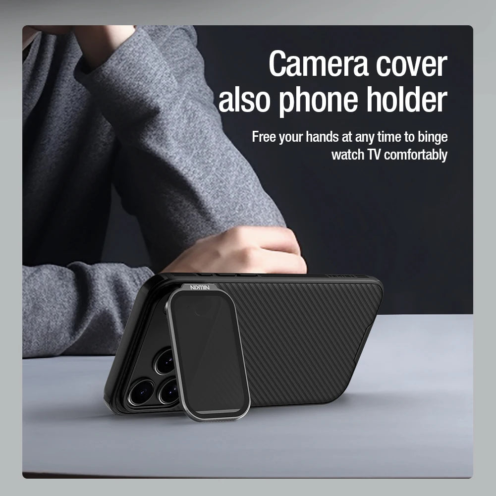 Nillkin Magnetic CamShield Case for iPhone 17 Pro Max - Hands-Free Style