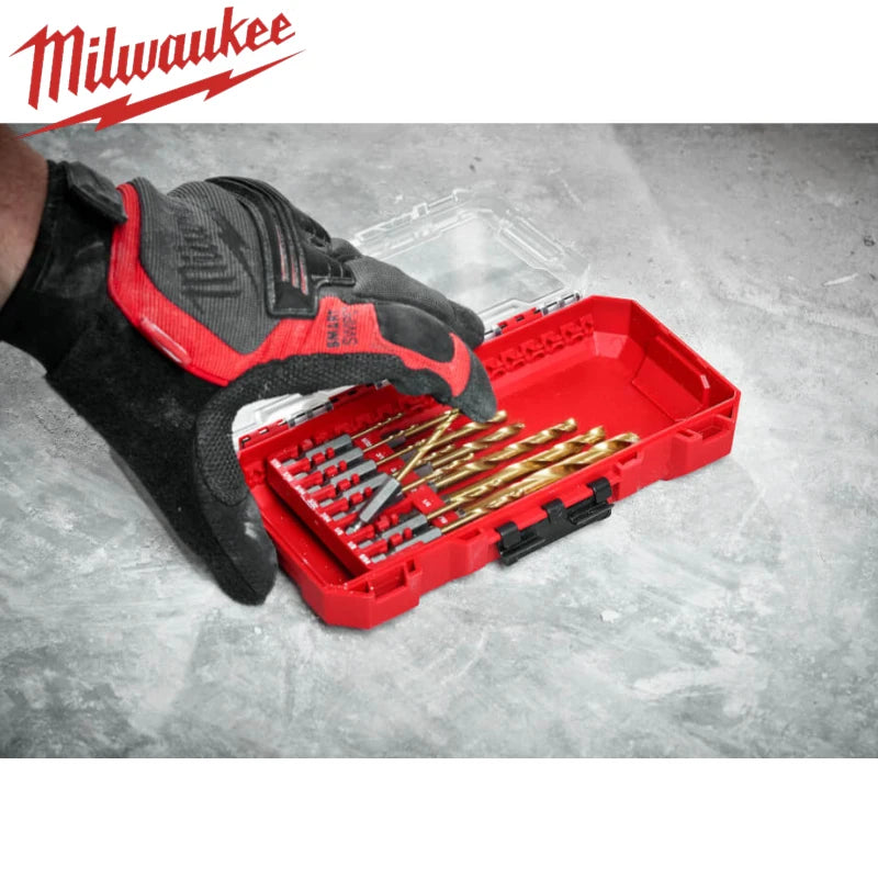 Milwaukee 15PC Titanium Drill Bit Set - Impact Duty Tool Accessories