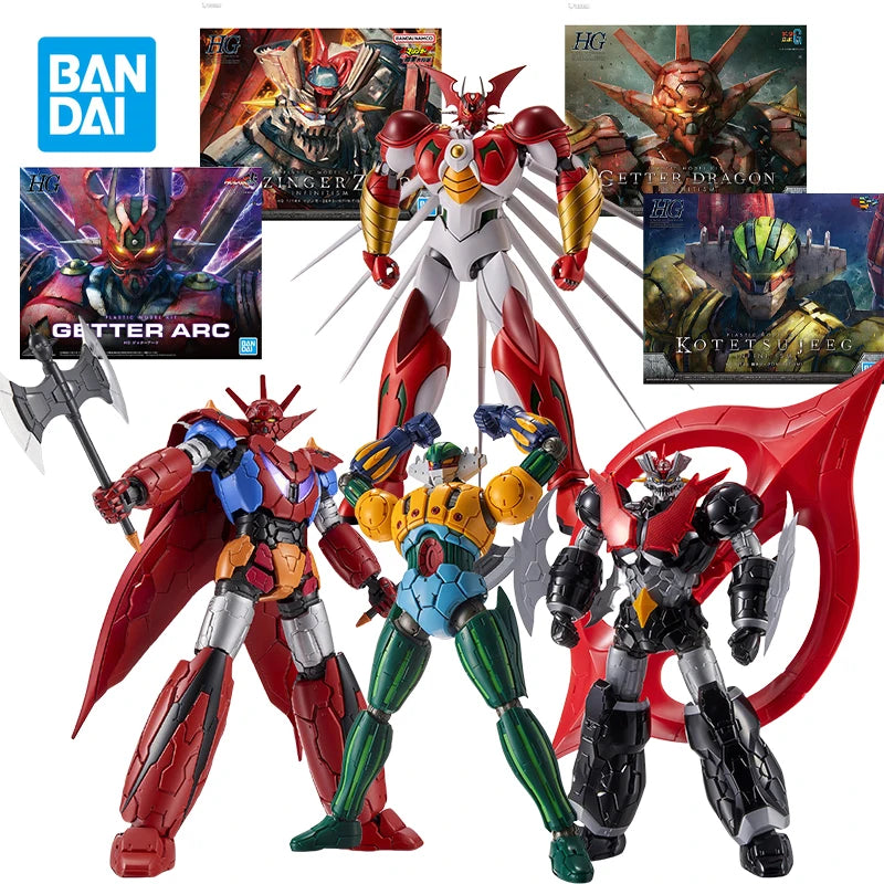 Bandai Getter Robo INFINITISM Action Figures - Getter Arc & More