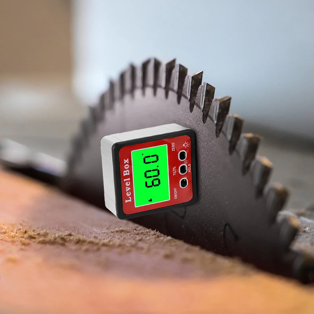 Digital Angle Gauge Protractor with Backlight – 3 in 1 Measurement Tool