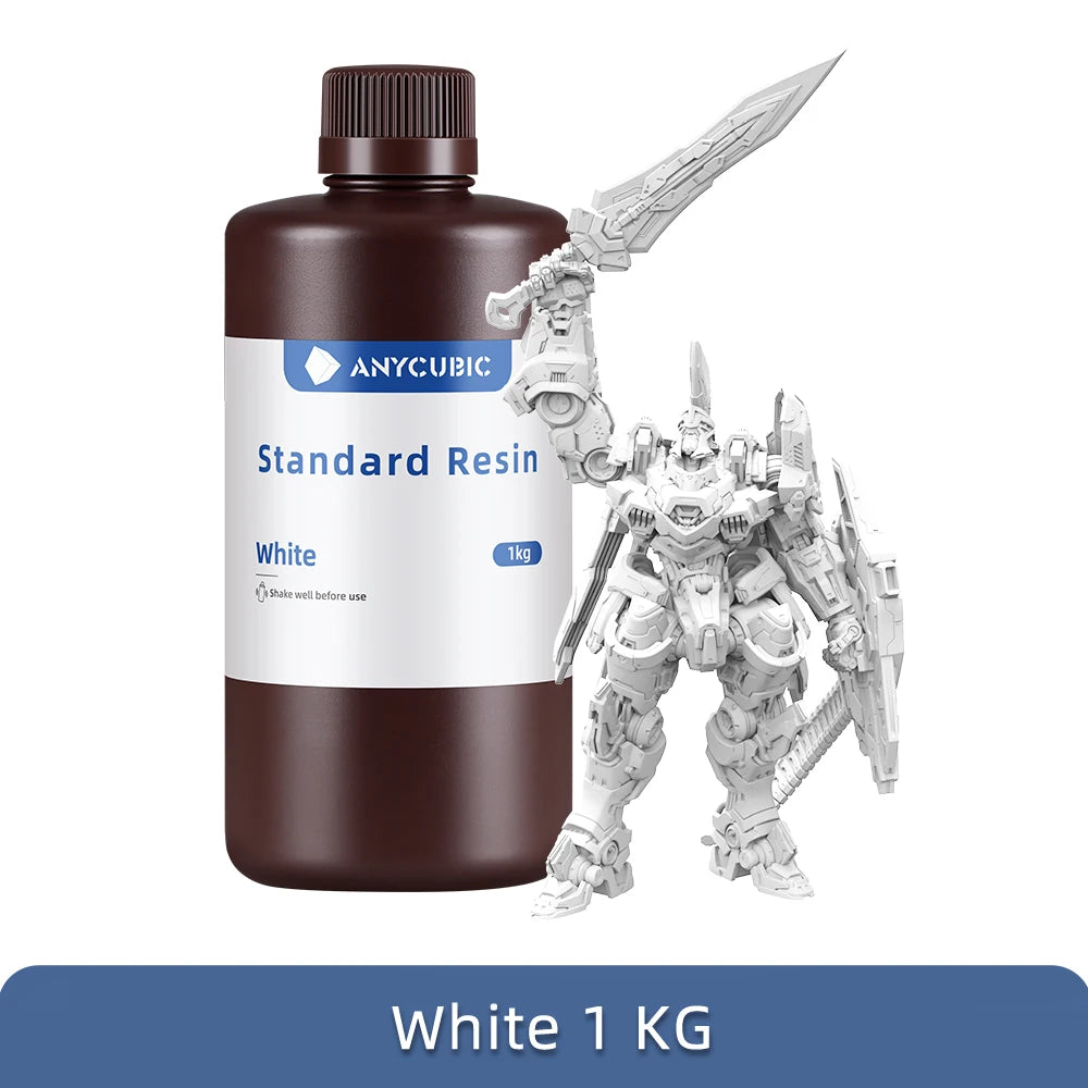ANYCUBIC 405nm UV Resin for 3D Printing - High Precision & Fast Curing