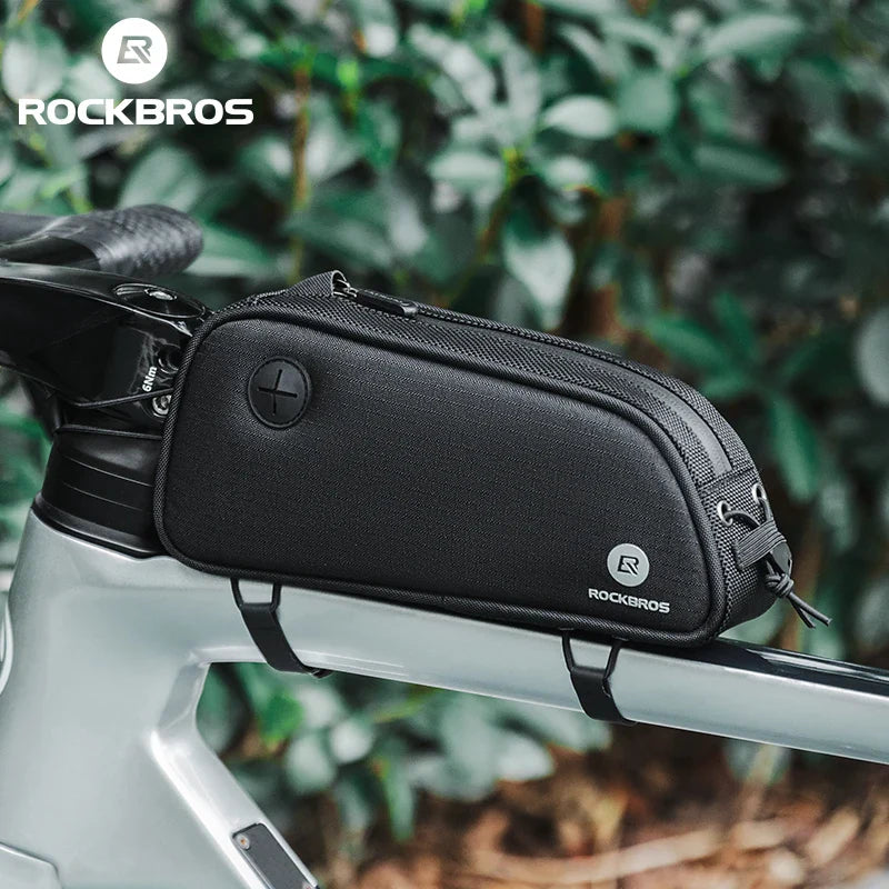 ROCKBROS 1.3L Ultralight Bike Frame Bag - Efficient Cycling Storage