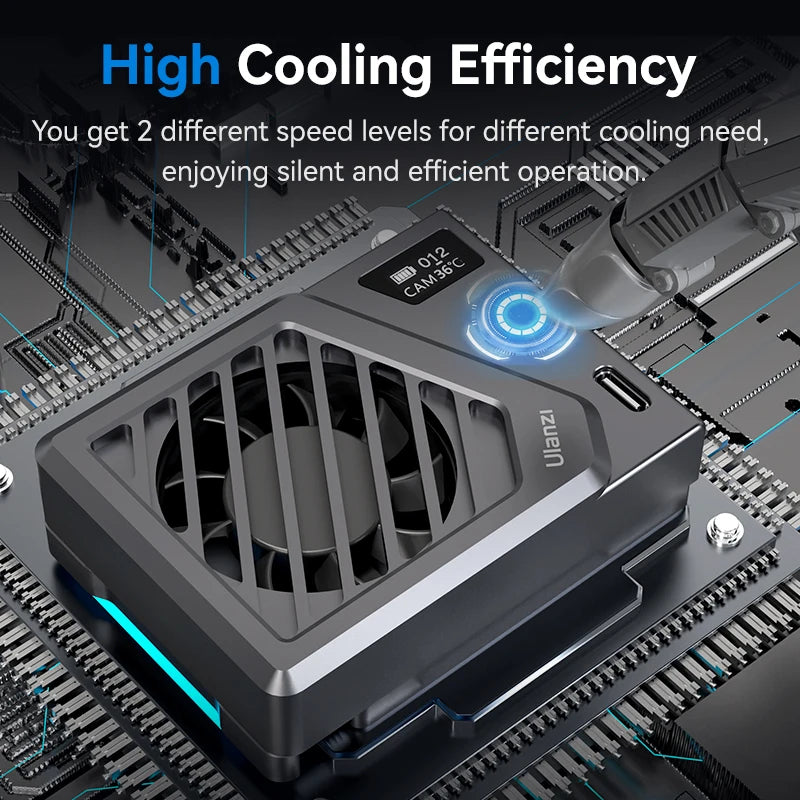 Ulanzi CA25 Camera Cooling System - Efficient Heat Management