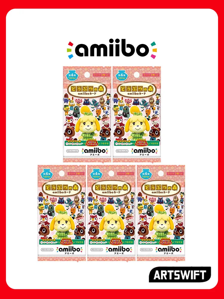 Nintendo Amiibo Animal Crossing NFC Game Cards Series 1-5 - Collectible Fun