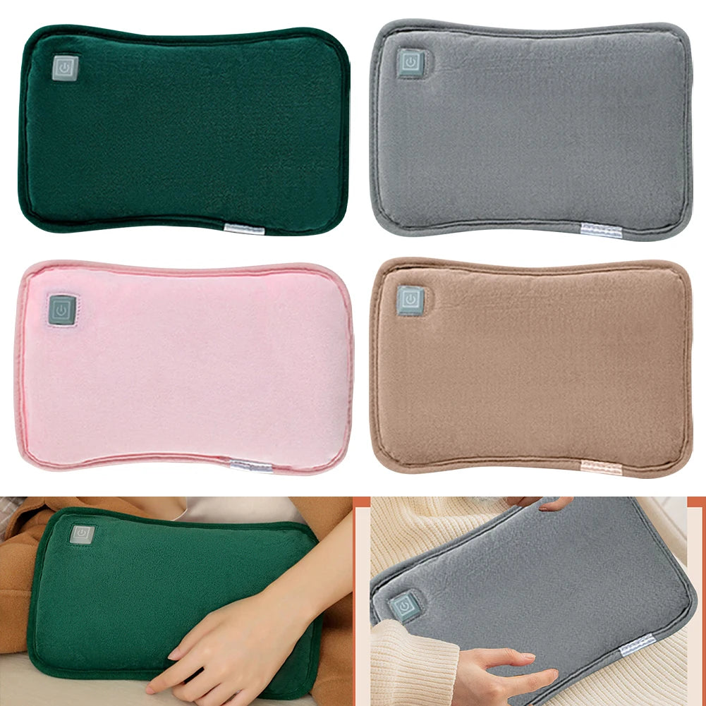 USB Electric Heated Hand Warmer Pad | 3 Temperature Levels | Cold-Proof