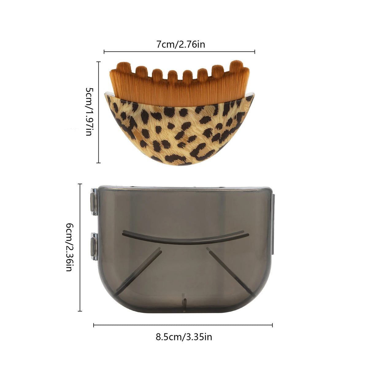 Portable Lymphatic Contour Brush - Facial Sculpting & Massage Tool