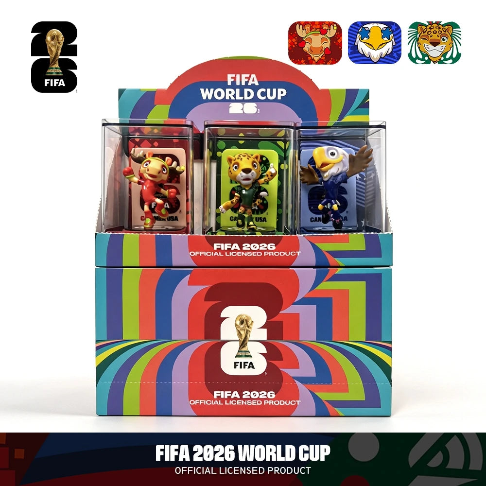 FIFA 2026 World Cup Mascot 3-Piece Collectible Set - Fan Memorabilia