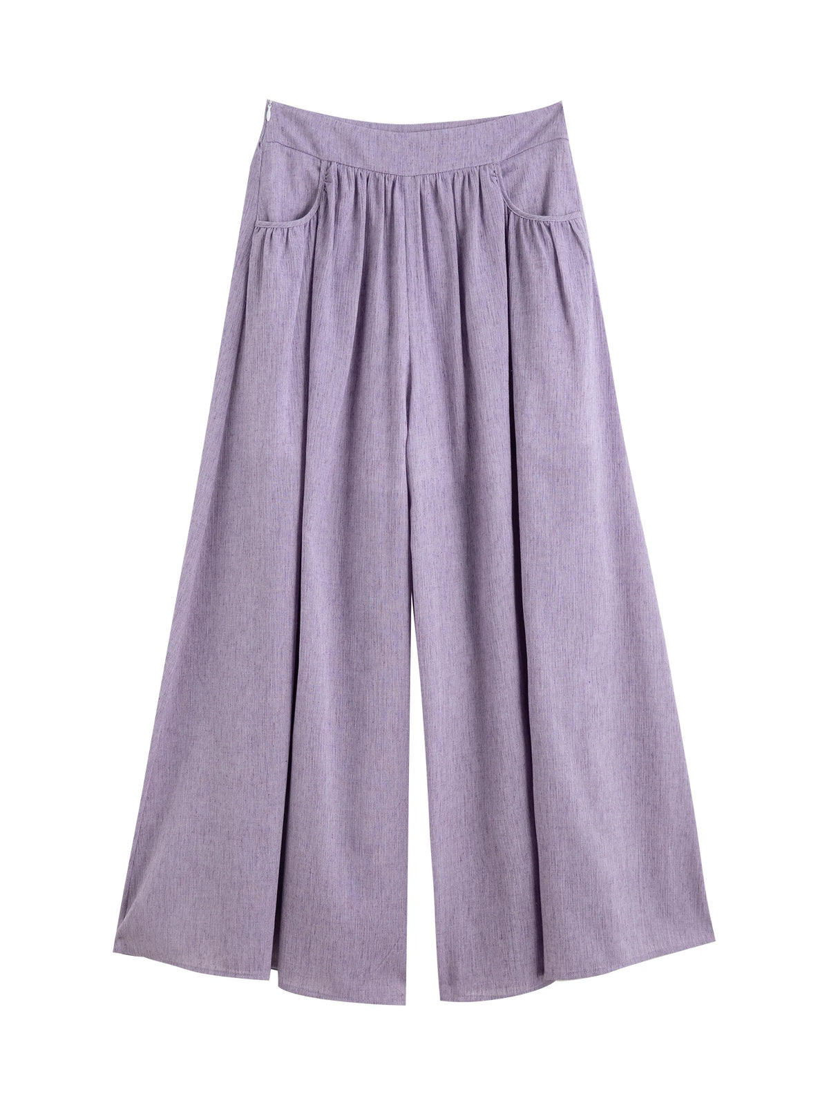 ZIQIAO Women's Summer Sleeveless Linen Set - Breezy & Chic Style