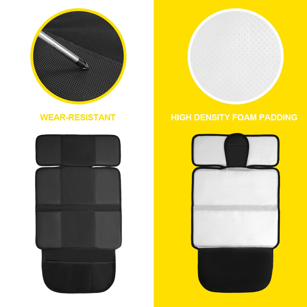 Non-Slip Car Seat Protector for Babies - Durable & Easy to Install