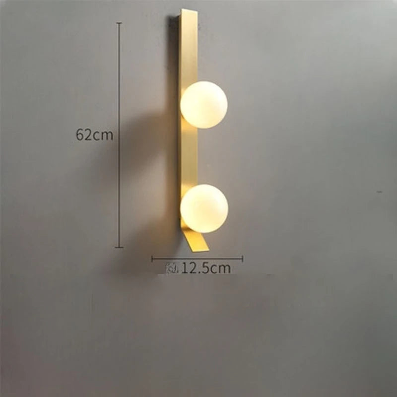 Modern Moon Ball Wall Lamp - Stylish Indoor Lighting for Any Space