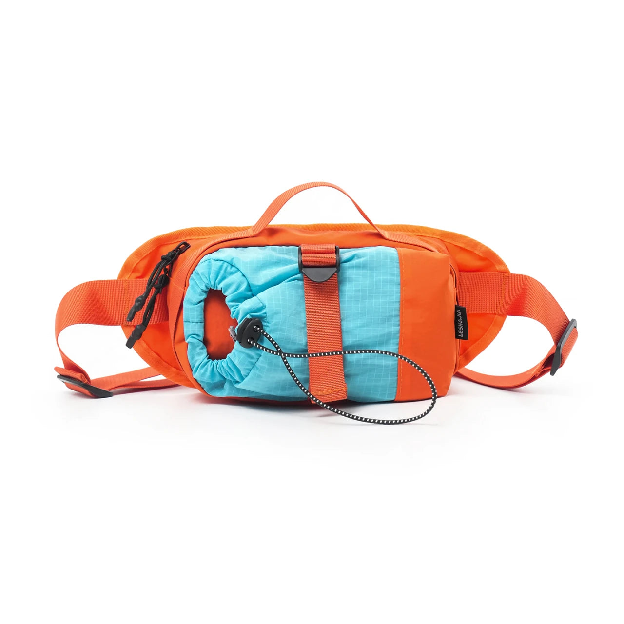 Korean Minimalist Crossbody Bag with Water Bottle Holder – Unisex