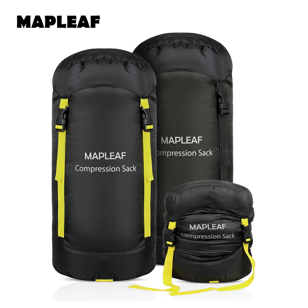 MAPLEAF Ultralight Compression Sleeping Bag - Waterproof & Compact