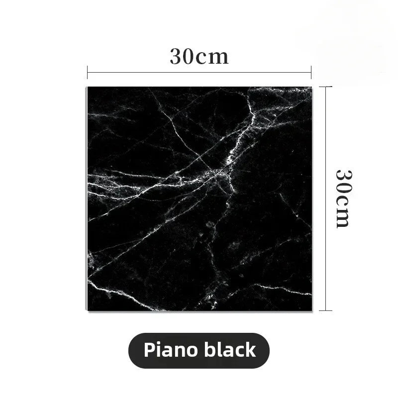 Waterproof Thickened Self-Adhesive Marble Tile Floor Stickers - 10/30/50PCS
