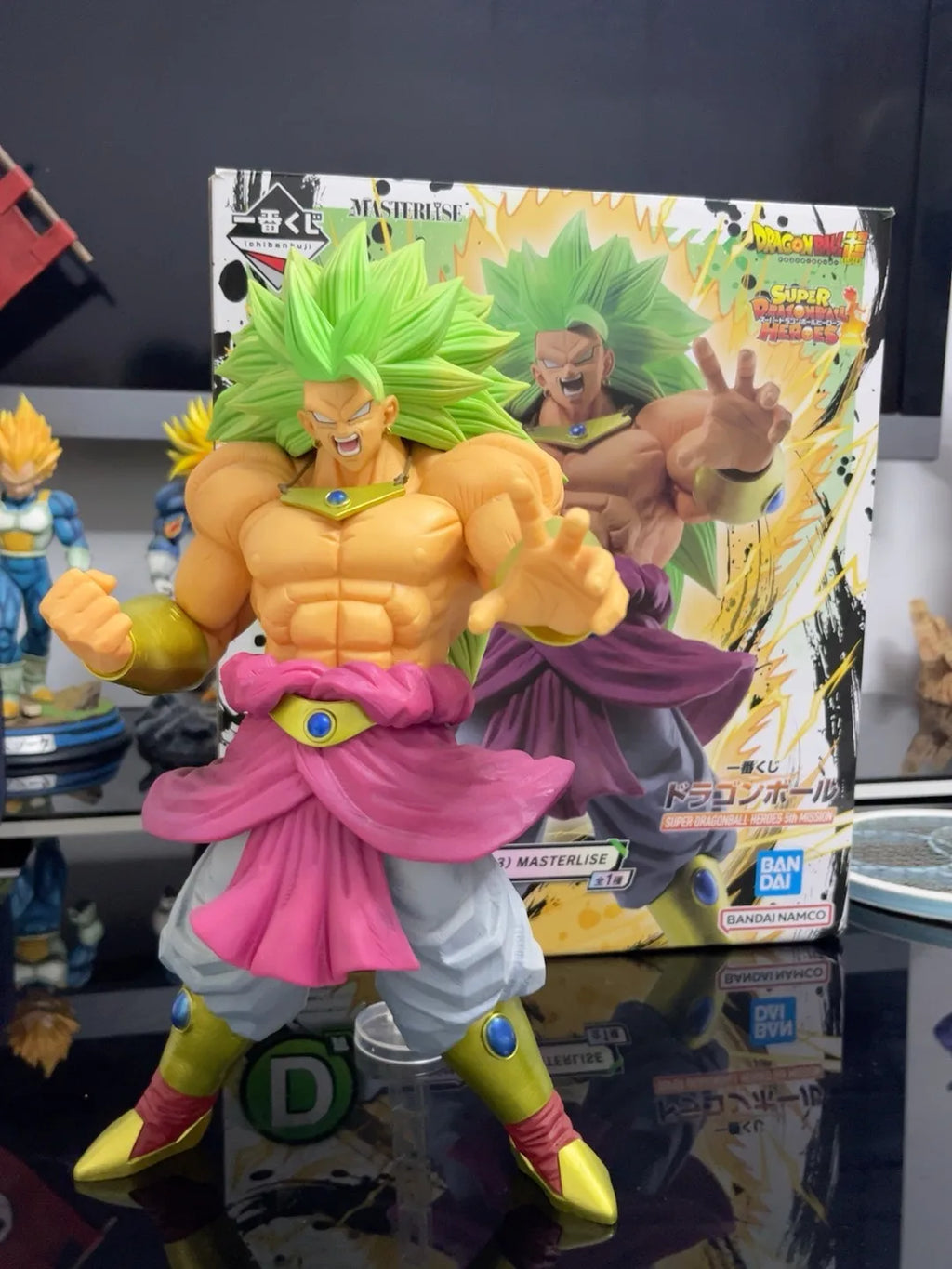 Dragon Ball Broly Goku Super 3 Action Figure - Collectible Model Toy