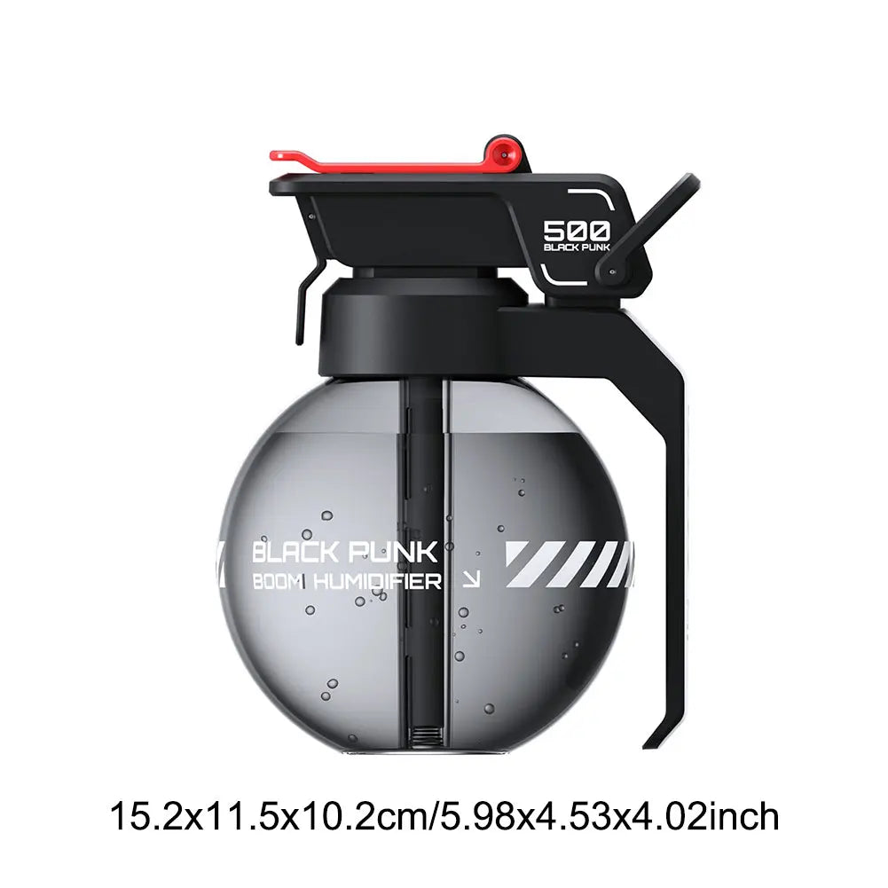Cyberpunk Grenade Essential Oil Diffuser Humidifier for Aromatherapy