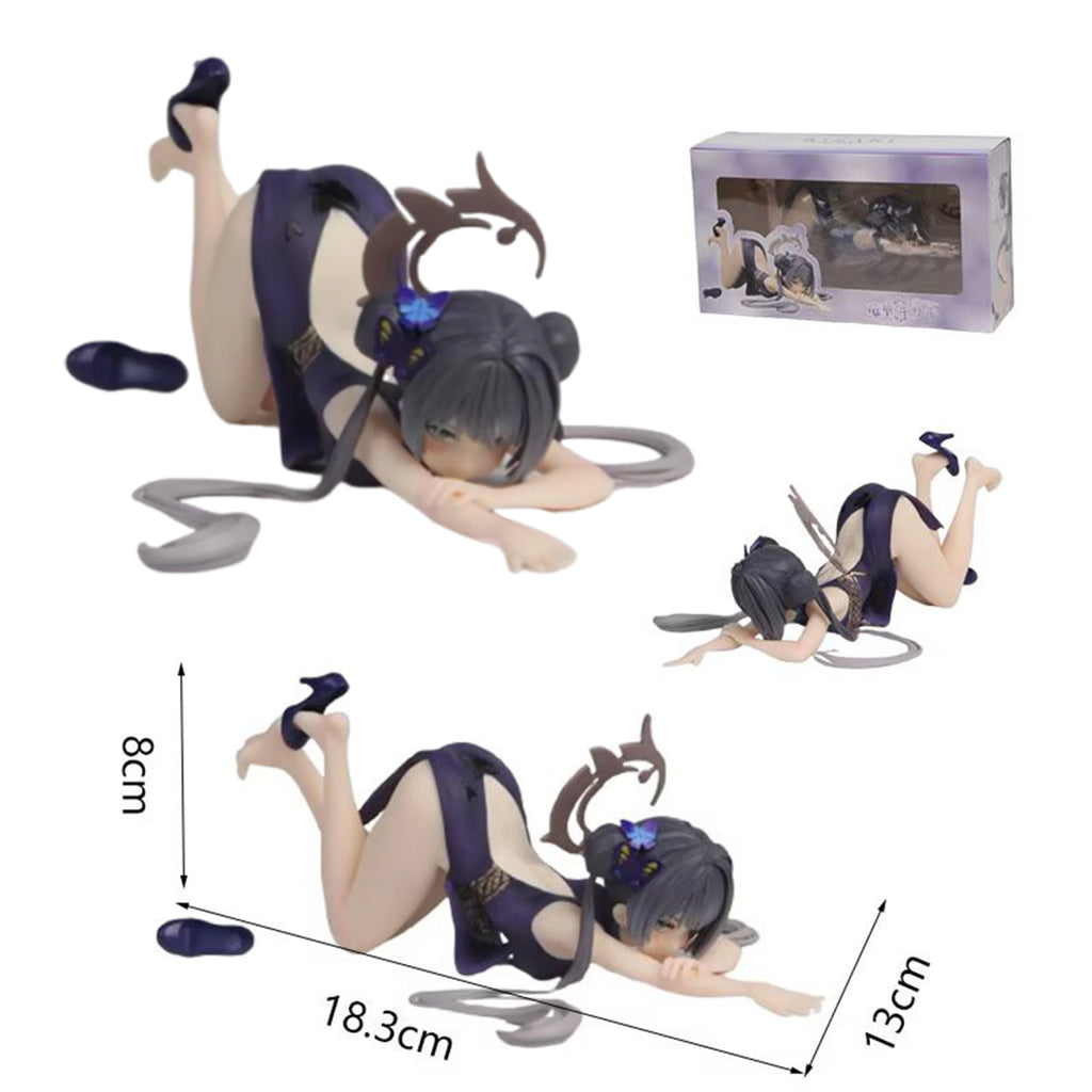 Blue Archive Kisaki Anime Figure - Lying Pose Collectible Doll