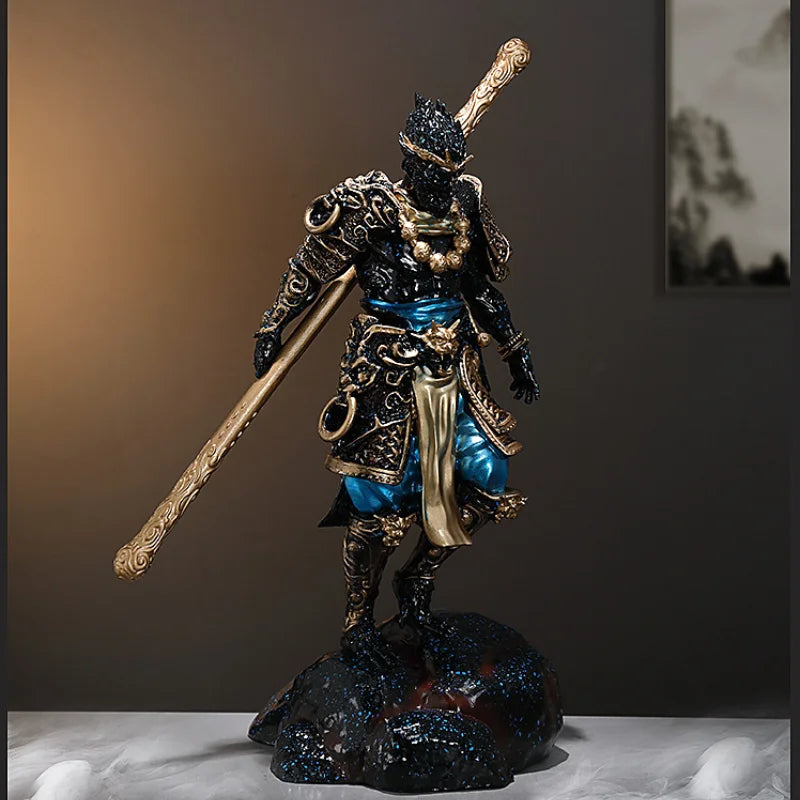 Exquisite Sun Wukong Miniature Resin Figurine for Home and Gifts