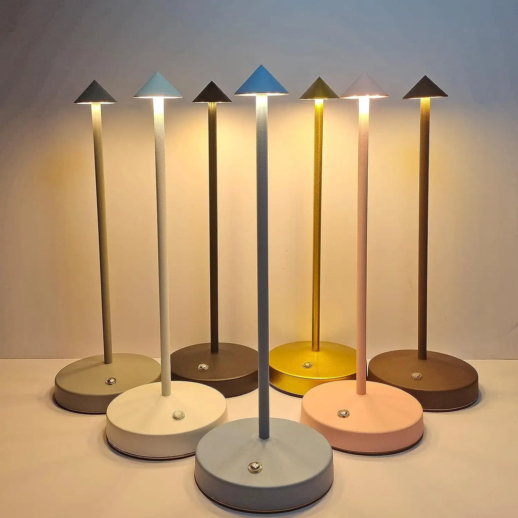 Dimmable Waterproof Portable Outdoor Rechargeable LED Table Lamp