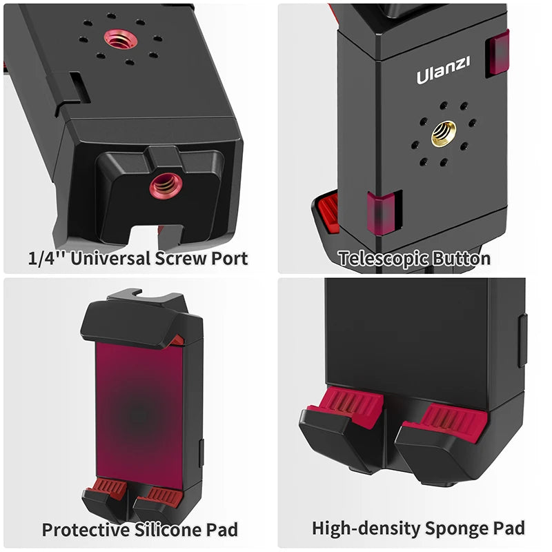 Ulanzi ST-29 Universal Tripod Mount for Tablet & Phone - Versatile Shooting