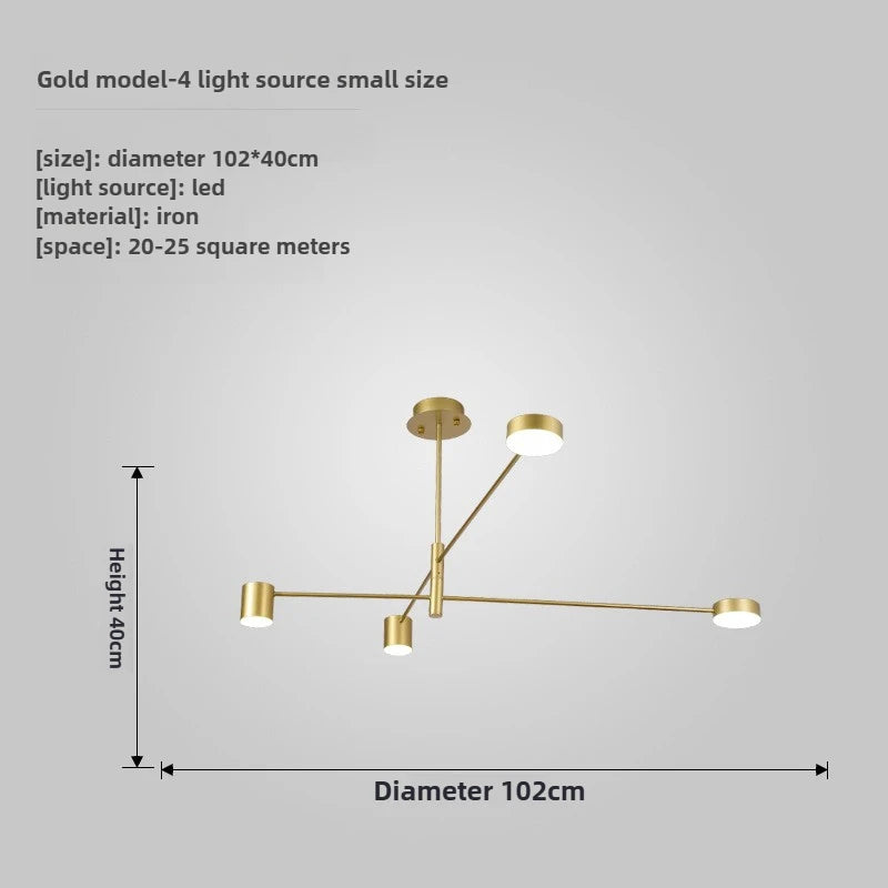Stylish Modern Minimalist Pendant Lamp for Living Room & Hotels