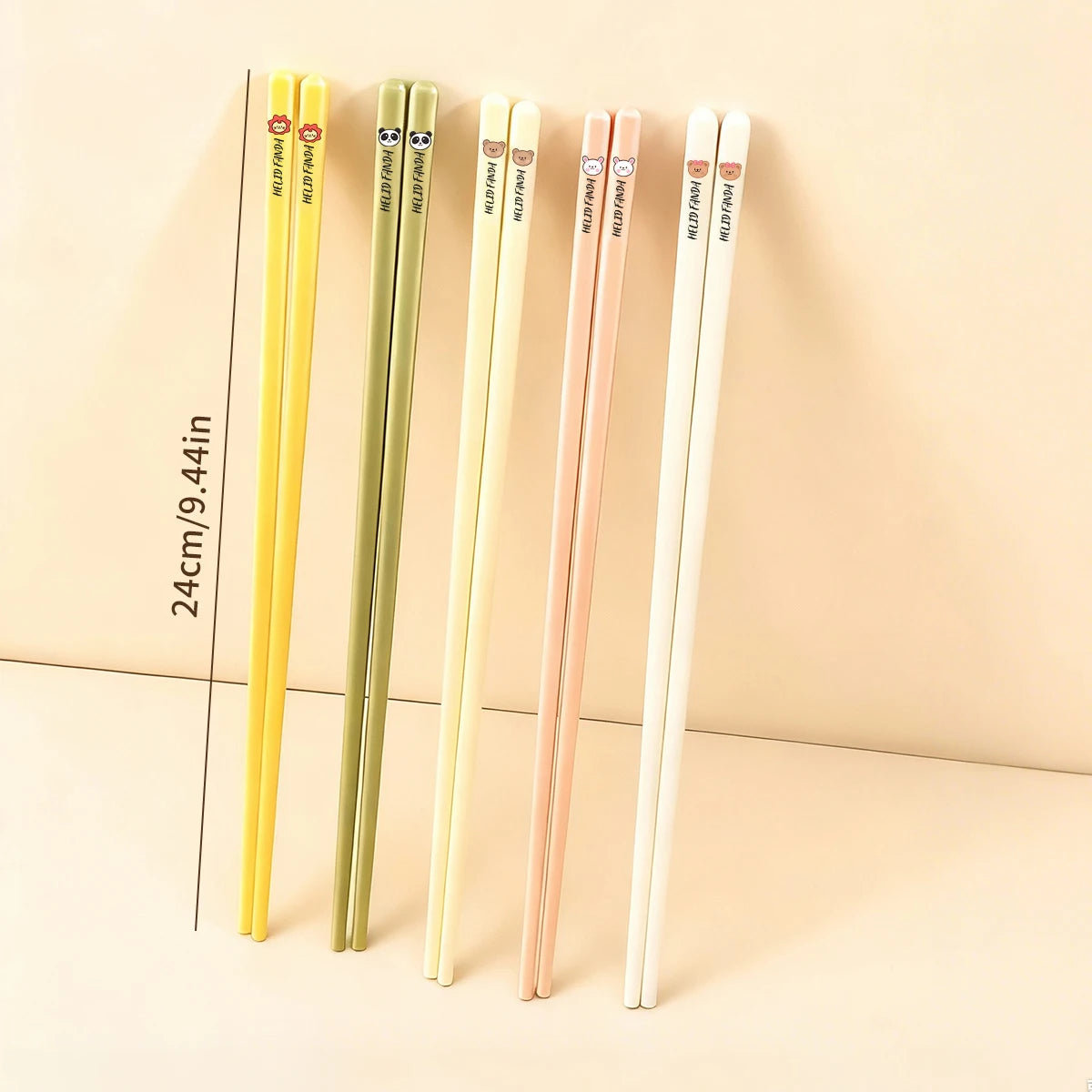 Cute Ceramic Chopsticks - Non-Slip & High-Temperature Resistance