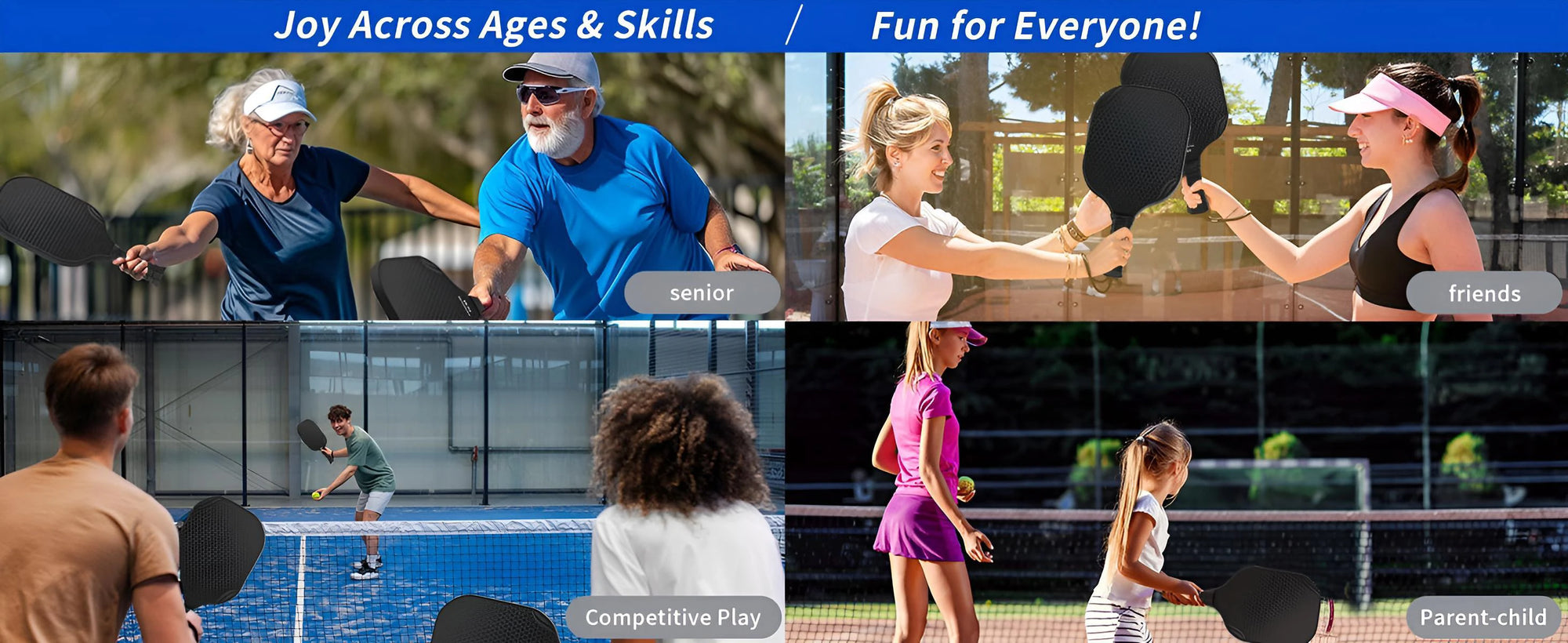 High-Performance Pickleball Paddle - T700 Carbon Fiber - USAPA Approved