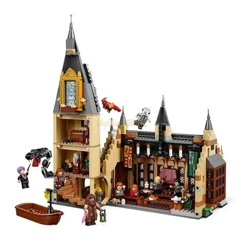 Magic School Great Hall Castle Building Blocks Set - Creative Fun Awaits!