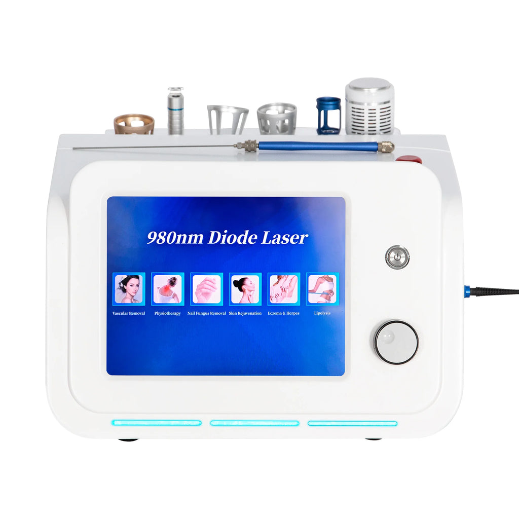 6-in-1 980nm Diode Laser Machine for Skin Care & Body Treatment