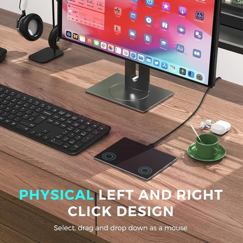 JOMAA USB-C Multi-Touch Pad: Sleek Wired Trackpad Mouse