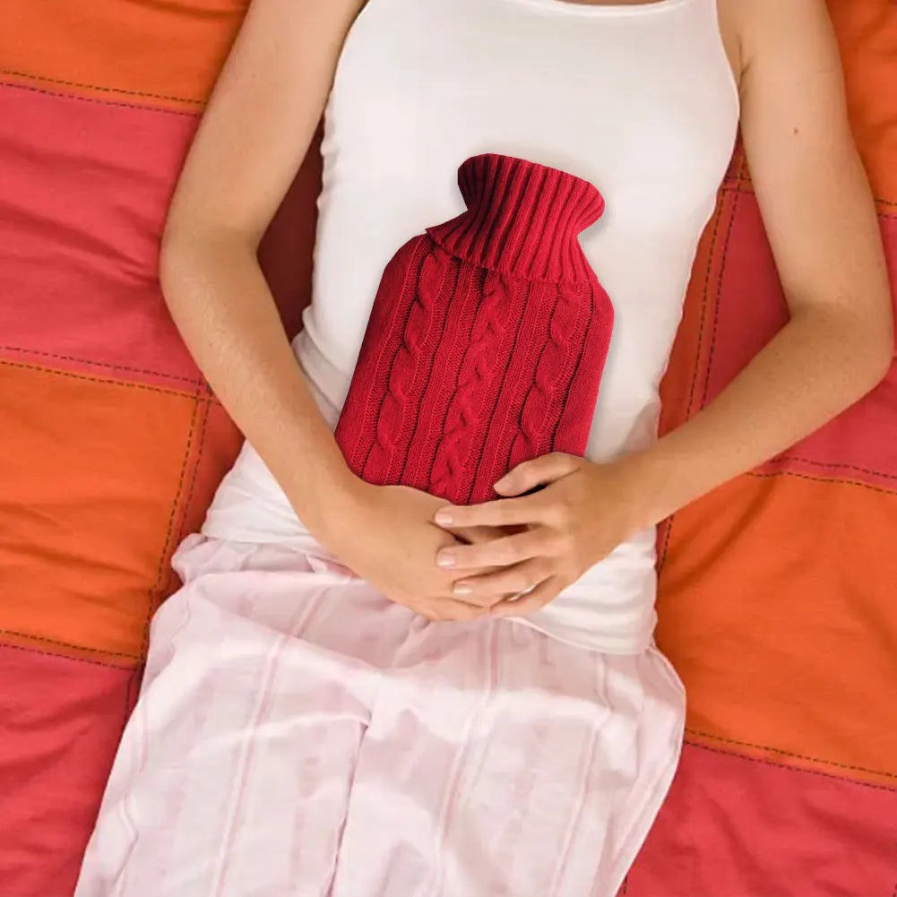 2L Soft Cover Hot Water Bottle - Cozy & Stylish Winter Companion
