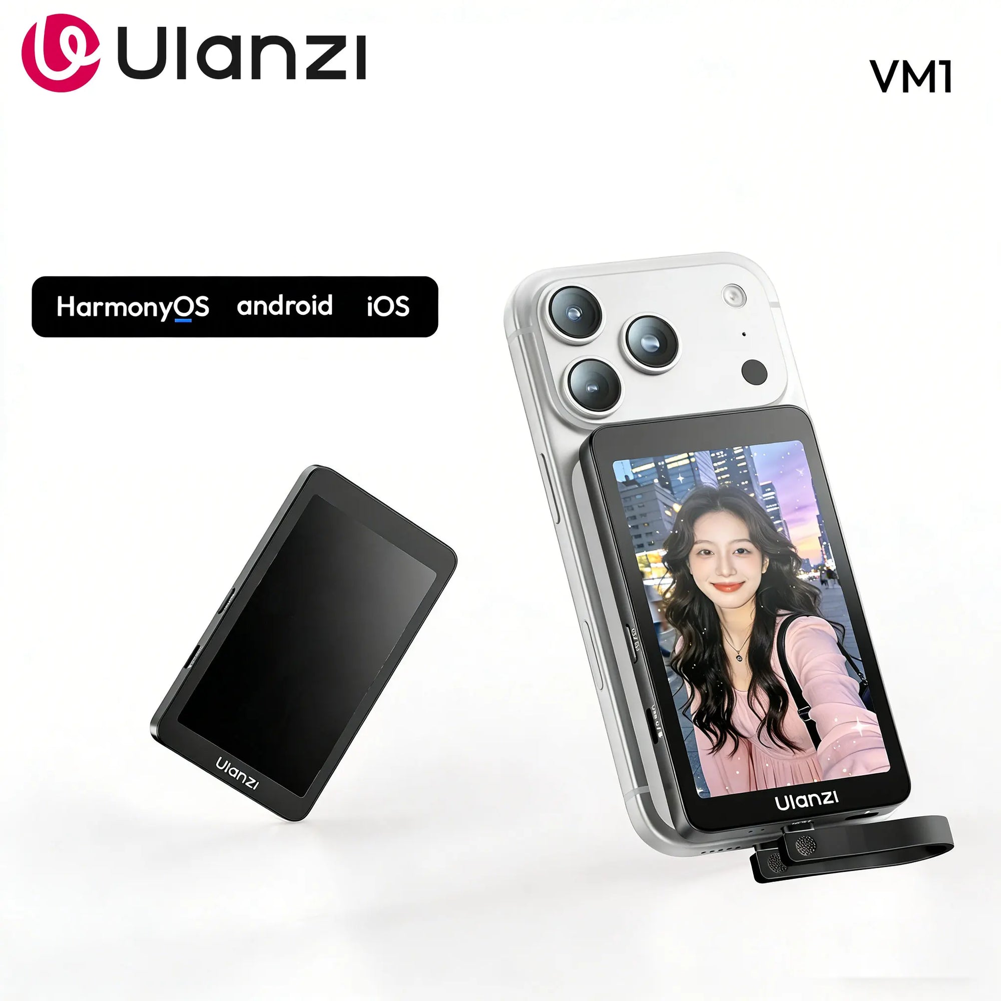 Ulanzi Selfie Monitor for iPhone & Android - Magnetic & HD Display