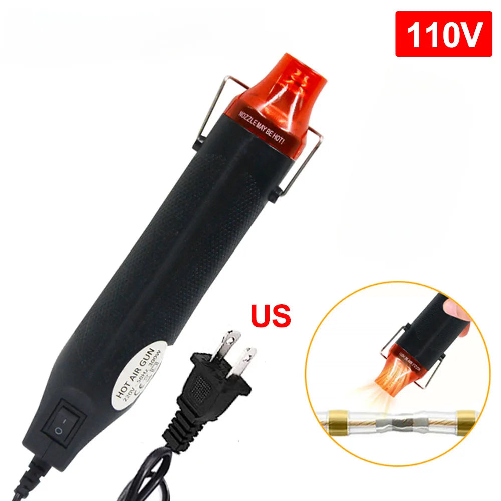 220V Hot Air Tool - Mini Heat Blower for DIY Crafting & Soldering