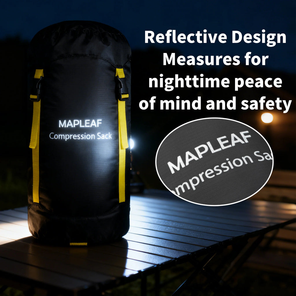 MAPLEAF Ultralight Waterproof Compression Sleeping Bag for Backpacking