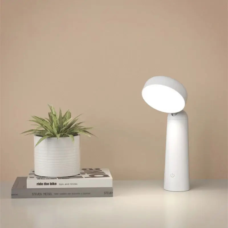Modern LED Touch Table Lamp for Bedside & Reading - Dimmable & Stylish