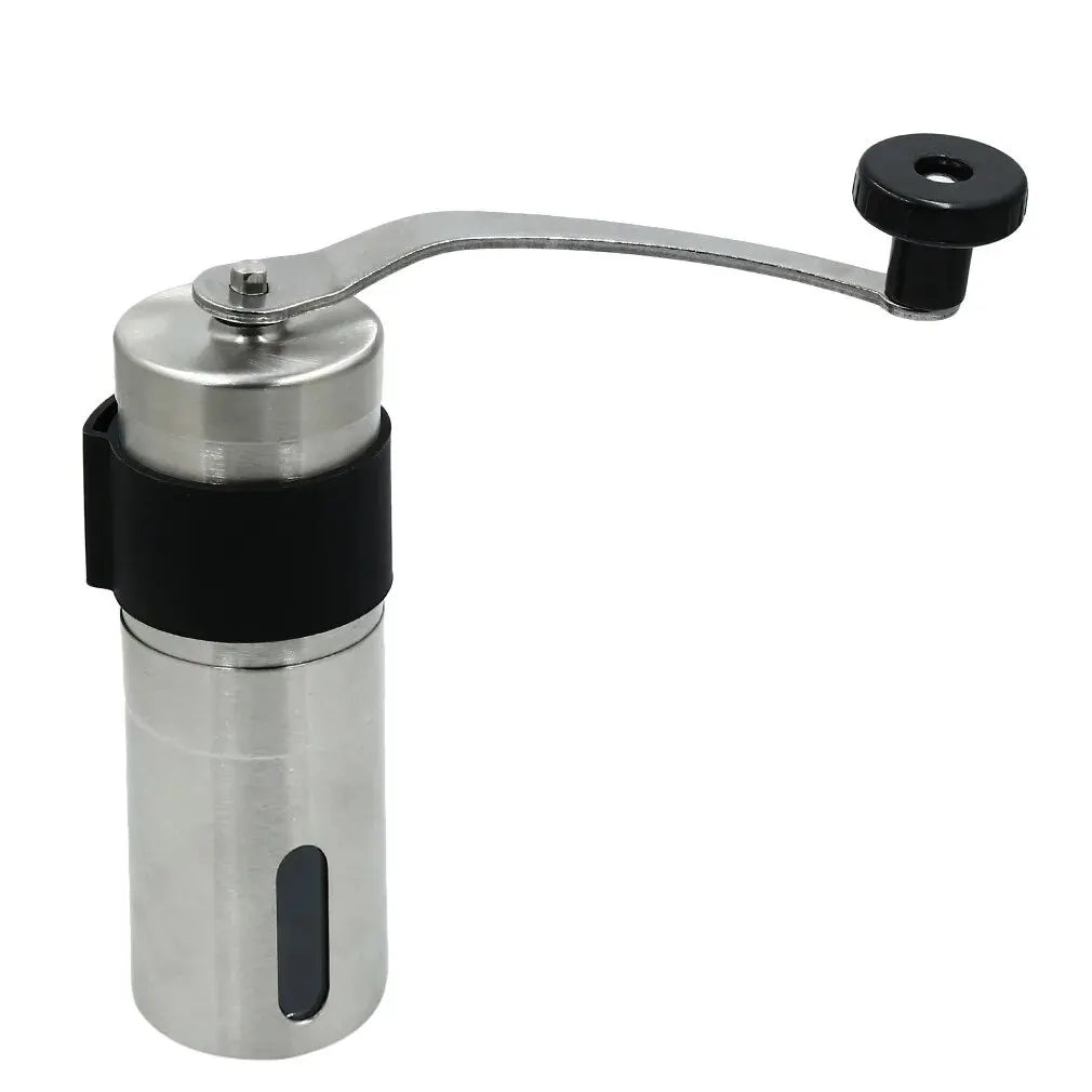 Adjustable Portable Manual Coffee Grinder - Stainless Steel Design