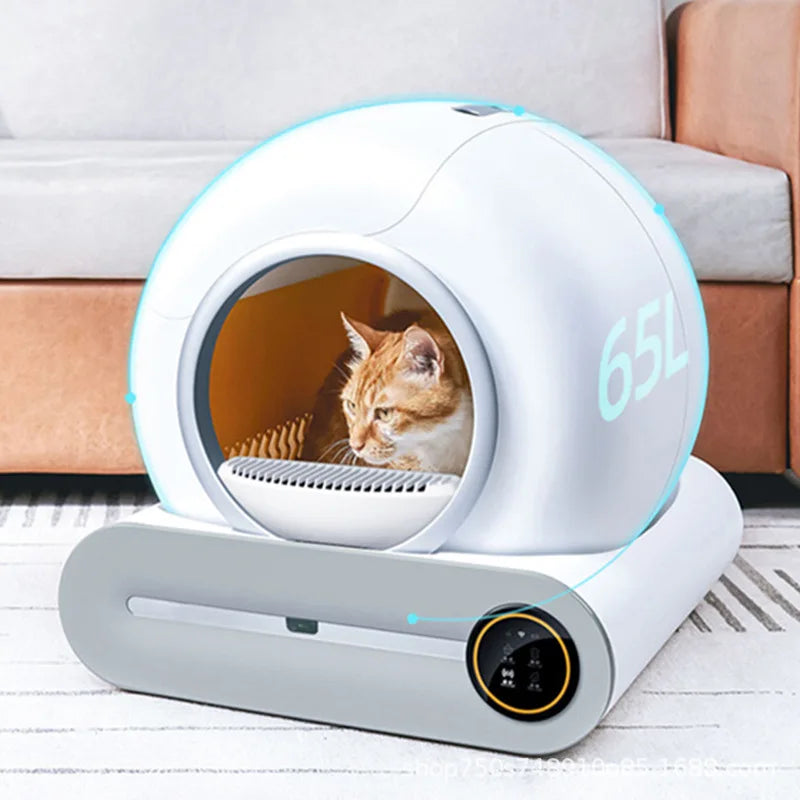 Smart Automatic Cat Litter Box - Self-Cleaning & Deodorizing