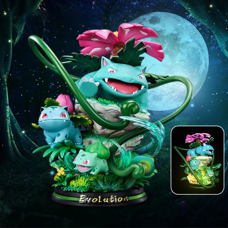 Eevee & Friends LED PVC Anime Figurines Collection - 21-32cm